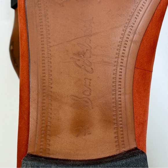 Sam Edelman Women’s Emelie Suede Slip-on Square Toe Loafers Flats Size 7.5 - Picture 11 of 11